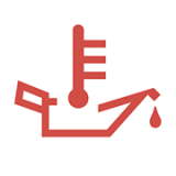 엔진오일 과열 경고등