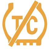 트랙션 컨트롤 경고등