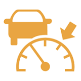 적응형 크루즈 컨트롤 표시등