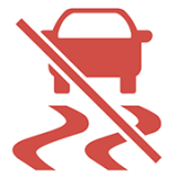 차체 자세제어장치(ESC)작동 정지 표시등