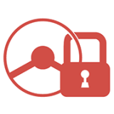 조향 휠 잠김 경고등 (빨간색)