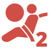 승객 에어백 경고등