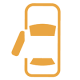 도어열림 경고등 아이콘