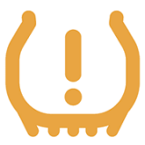 저압 타이어 경고등 / TPMS 경고등 아이콘