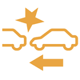 긴급제동시스템(AEBS) 경고등