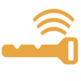 스마트키(전자열쇠) 배터리 부족 경고등 (노란색)