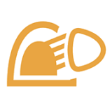 빗방울 및 빛 감지 센서 표시등 (노란색)