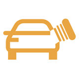 연료 주입구 캡 경고등 (노란색)