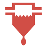 디젤 연료필터 수분 경고등 (빨간색)