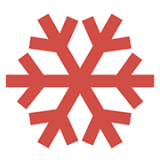 윈터 표시등(동절기 모드) 빨간색 경고등