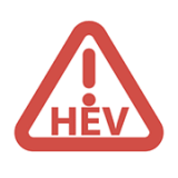 서비스 경고등(하이브리드 시스템 이상) 아이콘