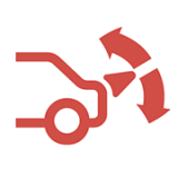 자동 스포일러 작동 표시등 (빨간색 경고)