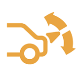 자동 스포일러 작동 표시등 (노란색)