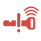 스마트키(전자열쇠) 배터리 부족 경고등 (빨간색)