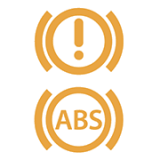 제동력 전후륜 분배시스템(EBD)경고등