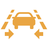 차선이탈경보시스템 설정표시등 (노란색)