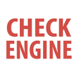 빨간색 엔진체크 경고등